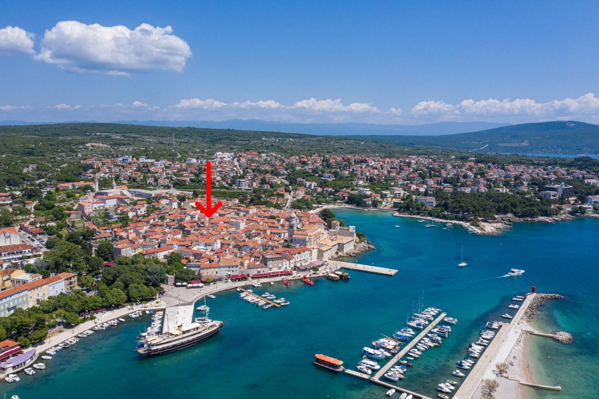 Apartment Gaviota Krk Krk Town Exteriér fotografie